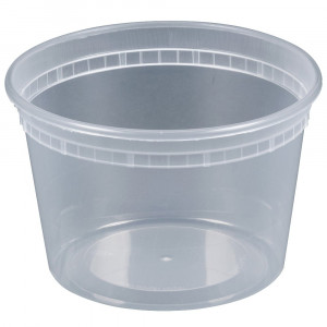 16oz Natural LDPE Deli Container SD5016Y (480/cs)