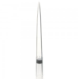 Filter Pipette Tip, 1 - 1250uL, Certified, Universal, Low Retention, Graduated, Natural, 98mm, Extended Length, STERILE, 96/Rack, 6 Racks/Box