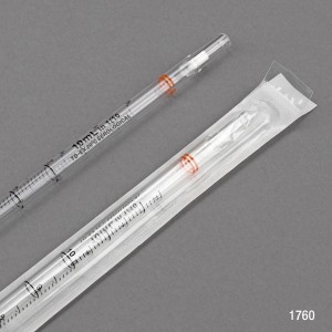 Serological Pipette, 10mL, PS, Standard Tip, 345mm, STERILE, Orange Band, 25/Pack, 10 Packs/Unit