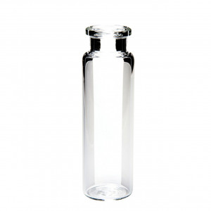 20mL Clear Beveled Crimp Vial (100/pk)