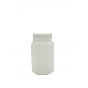 500mL Natural HDPE WM Packer Assembled w/53-400 F-217 Lined Cap, Certified (100/cs)