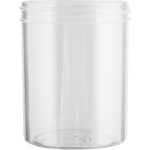 8oz Natural PP Straight Sided Jar Assembled w/70-400 F-217 Lined Cap (336/cs)