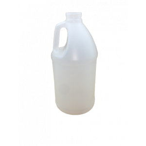 64oz Natural HDPE Bleach Style Jug Assembled w/38-400 F-217 Lined Cap (40/cs)