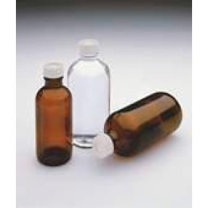 250mL Amber Boston Round, OTWS Certified to <10ppb TOC, coa Included in Each Carton (12/cs)