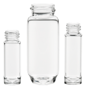 8ml Type I Borosilicate Clear Glass E-Z Ex-Traction Screw Thread Vial (16.75mm D x 60mm H) (250/pk