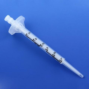 Dispenser Tip for Repeat Volume Pipettors, 1.25mL, 100/Unit