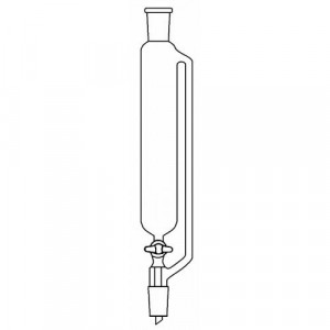 Addition Funnel, 500mL, 24/40 Joint, 4mm PTFE Stopcock (ea)