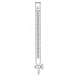 Dispensing Buret, 1000mL, Teflon� Stopcock, Graduated (ea)