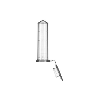 Microcentrifuge Tubes, PP, 2.0ml, clear, graduated, 25000g, bulk pack (500pcs/bag, 10bags/case)