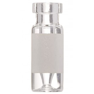 InSert Vial, Crimp/Snap, 300uL, clear, 11mm, 12x32mm  100pk