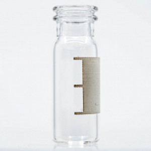 Vial, 2mL, Snap, 11mm, clear, patch, 12x32mm  100pk