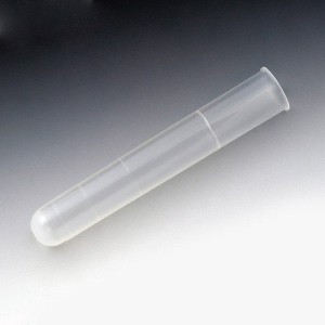 Test Tube, 16 x 100mm (12mL), PP, with Rim, Graduated at 2.5, 5 & 10mL, 2000/Unit