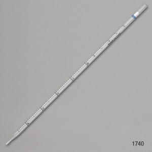 Serological Pipette, 5mL, PS, Standard Tip, 342mm, STERILE, Blue Band, Individually Wrapped, 250/Dispenser Box