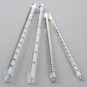 Serological Pipette, 10mL, PS, Open End, 310mm, STERILE, Red, Individually Wrapped, Paper/Plastic (CS/200)