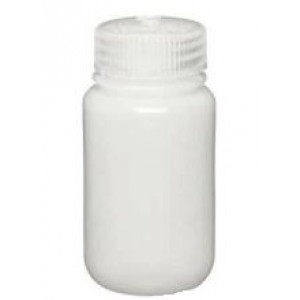 60mL Wide Mouth HDPE Bottle, 28-415 PP Screw Thread Closure {Lab Grade} (72cs)