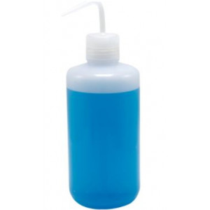 1000mL LDPE Economy Wash Bottle, 24-415 PP Screw Thread Closure (12/cs)