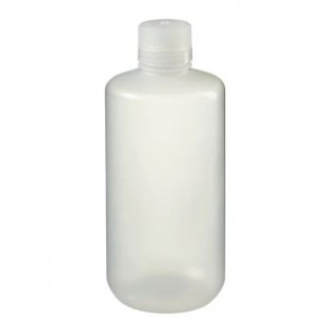 1000mL Narrow Mouth PPCO Bottle, 38-430 PP Screw Thread Closure {Packaging Grade} (50/cs)