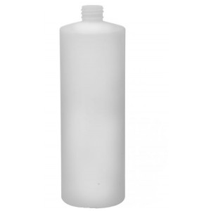 32oz Natural HDPE Cylinder Assembled w/28-410 F-217 Lined Cap (12/cs)