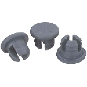 3 leg, LYO (13x20) Gray Butyl, Slzd 20MM Stopper (100pk)