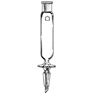 500ml Ungraduated Addition Funnels with PTFE Stopcock, No Stopper(ea)