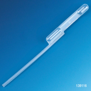 Transfer Pipet, Exact Volume, 200uL (0.20mL), 102mm Long, 500/Pack, 10 Packs/Case