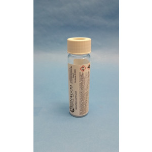 Preserved - 40ml Clear VOA Vial - 2pc T/S Septa Cap - w/.5ml 1:1 HCL, Certified (72/cs)