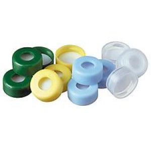 11mm clear snap cap w/PTFE septa (100pk)