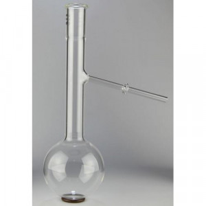 Distillation Flask, 200mL, OptiDist , D86 QUARTZ (ea)