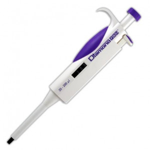 Pipette, Diamond PRO, Adjustable Volume, 20 - 200uL, Lavender