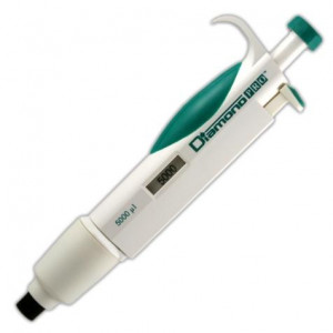 Pipette, Diamond PRO, Fixed Volume, 5000uL (5mL), Light Green