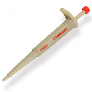 Pipette, Diamond Jr., 100uL, Orange, Autoclavable