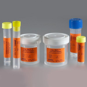 CUL-TECT, Urine Culture Stabilization Transport Tube, 12mL Tube with Yellow Plug Cap, 100/Unit