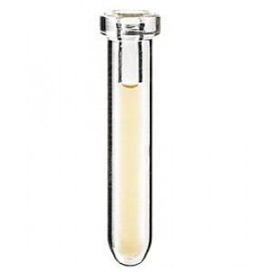 6 x 32mm Clear Crimp Top Round Bottom Vial {0.2mL} (100/pk)