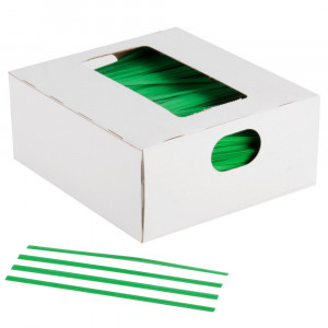 Green Twist Ties (2000/cs)